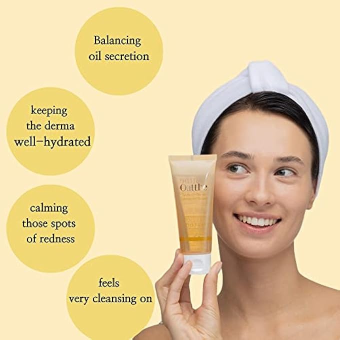 Oattbe SYN BIO BETA GLUCAN GENTLE GEL FACE CLEANSER - PREMIUM KOREAN SENSITIVE SKIN FACE WASH WITH 5 WEIGHTS OF HYALURONIC ACID, 100 ML - Image 2